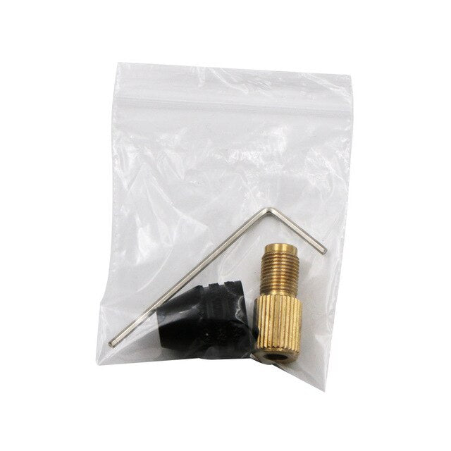 5mm Self-tightening Mini Drill Chucks Fit For Micro Twist Electronic Drill Collet Clamp Set Power Tool Accessories With Wrench